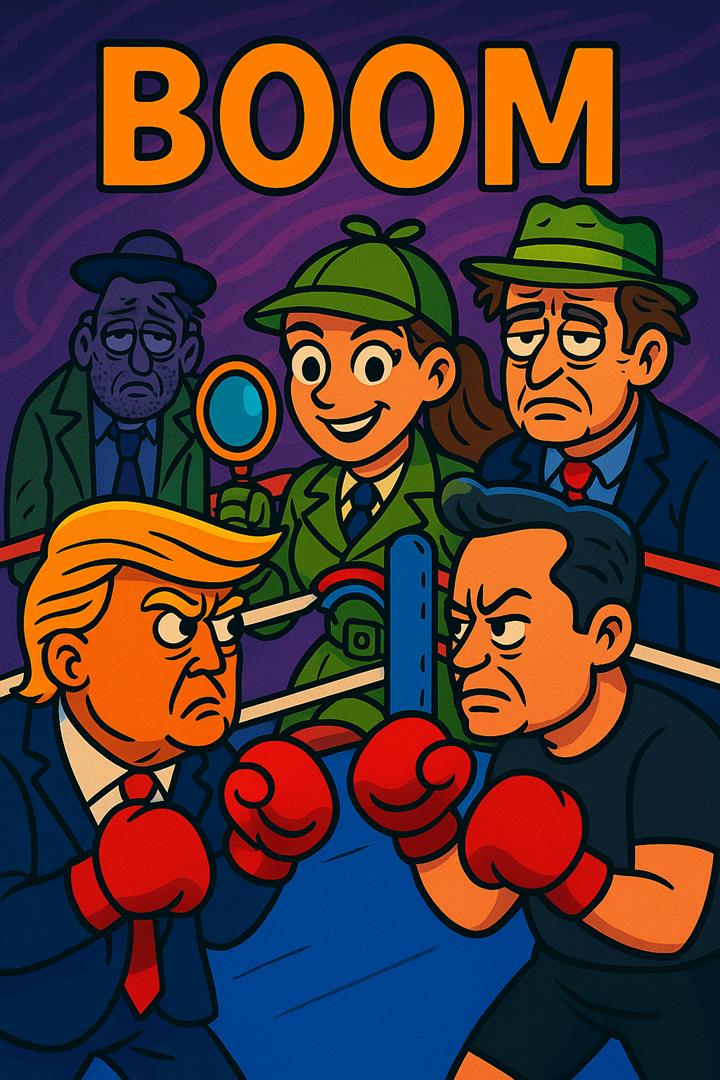Trump vs Musk - The intergalactic war of ego