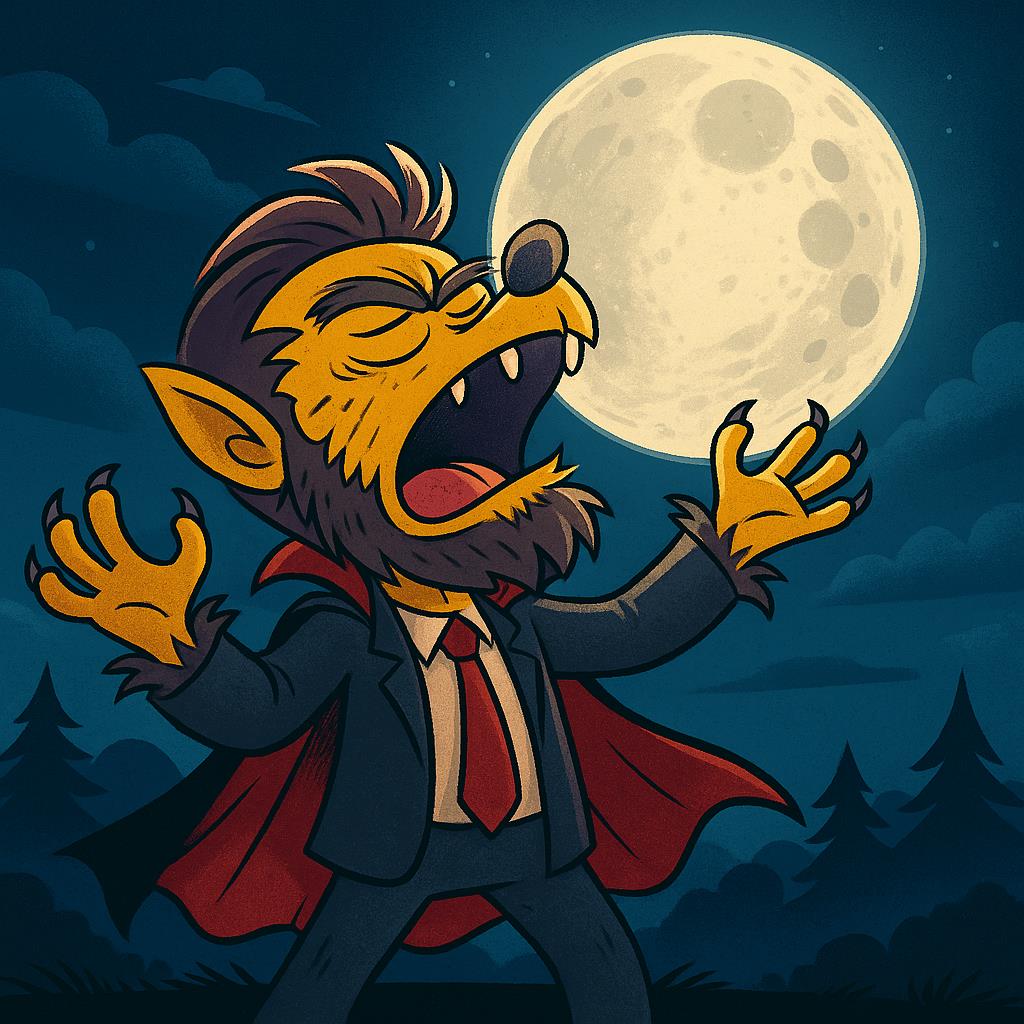 "Buzziloboy" wants to howl... from the Moon