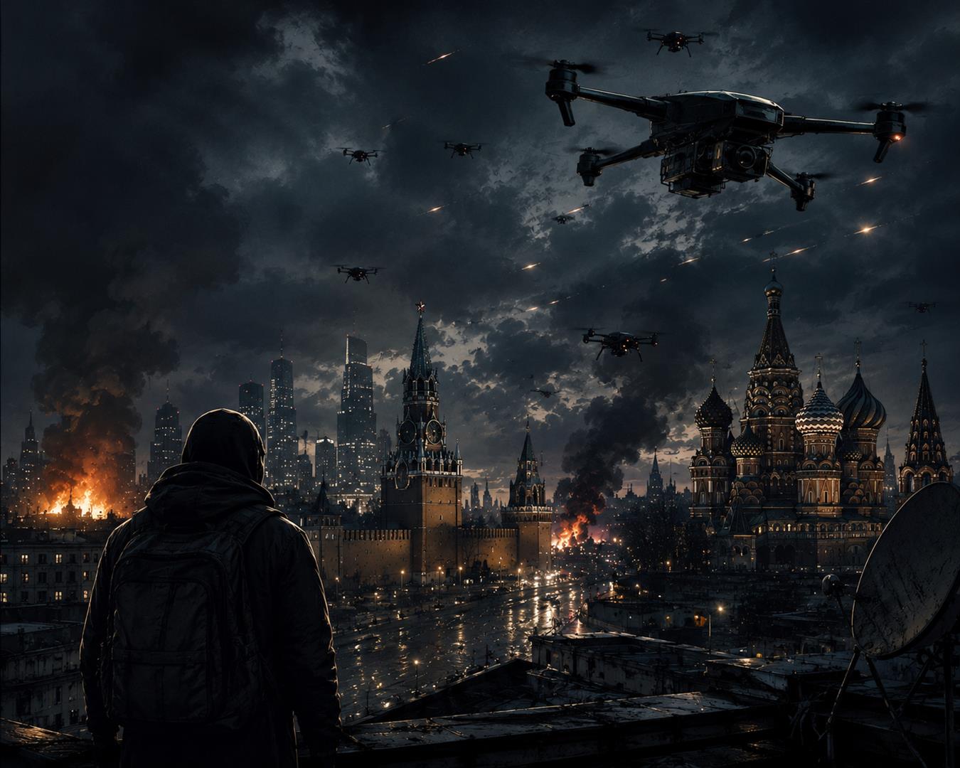 DRONES OVER MOSCOW