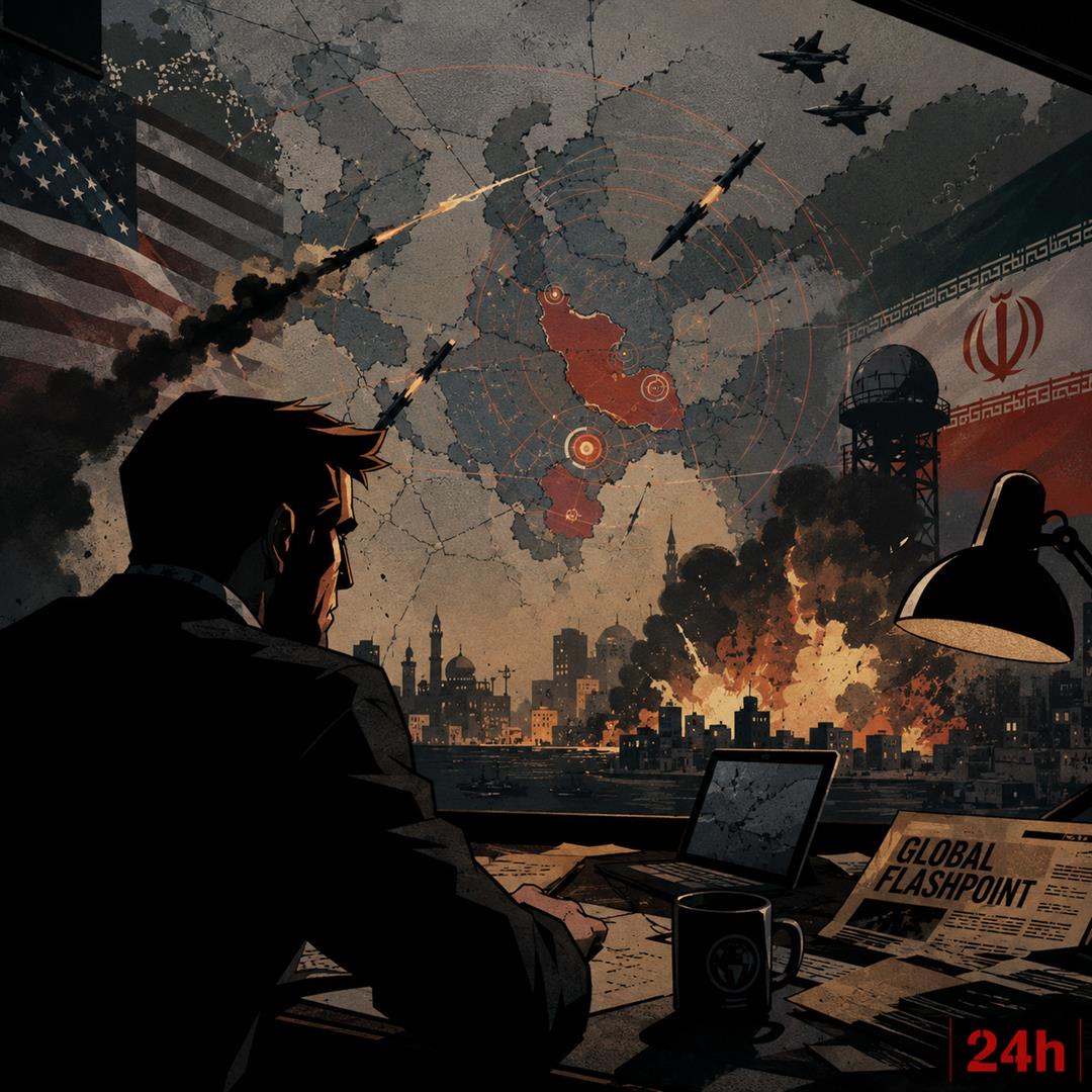 U.S. Launches New Strike on Iran as Tehran Retaliates Against Military Base in Kuwait