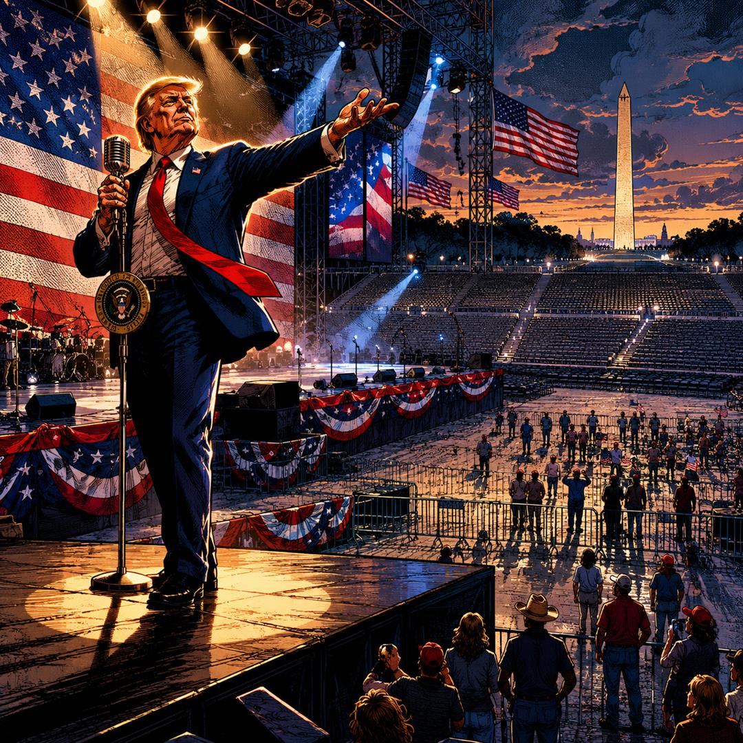 Without Performers, Trump Considers Rally At U.s. Independence Event
