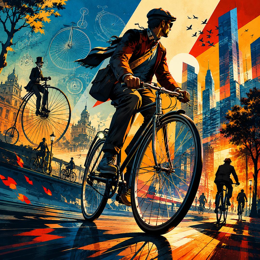 TWO WHEELS, TWO CENTURIES