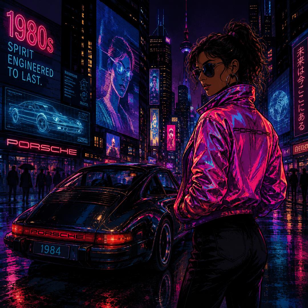 The Future Came Back in a Neon Jacket