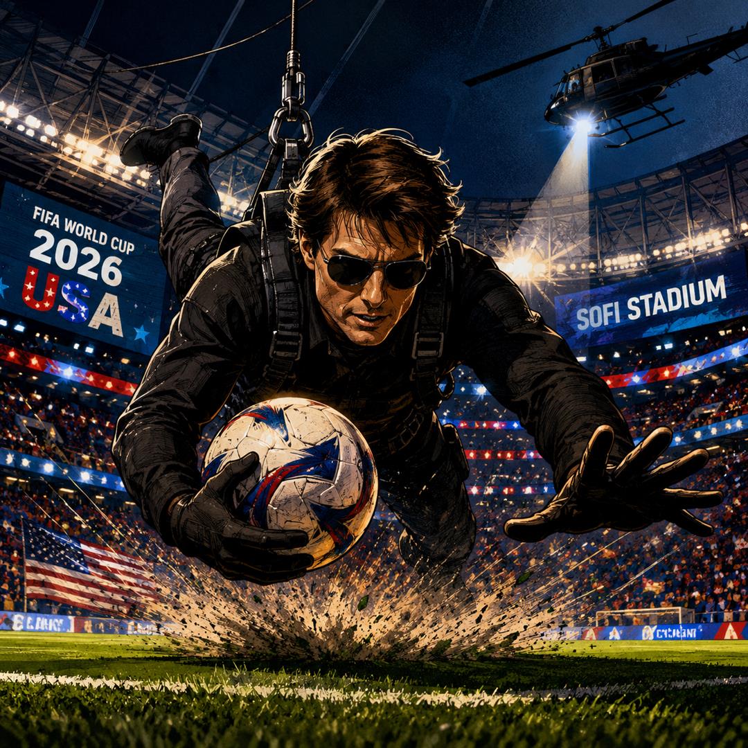 Tom Cruise Accepted The Mission In The U.s. World Cup Opener