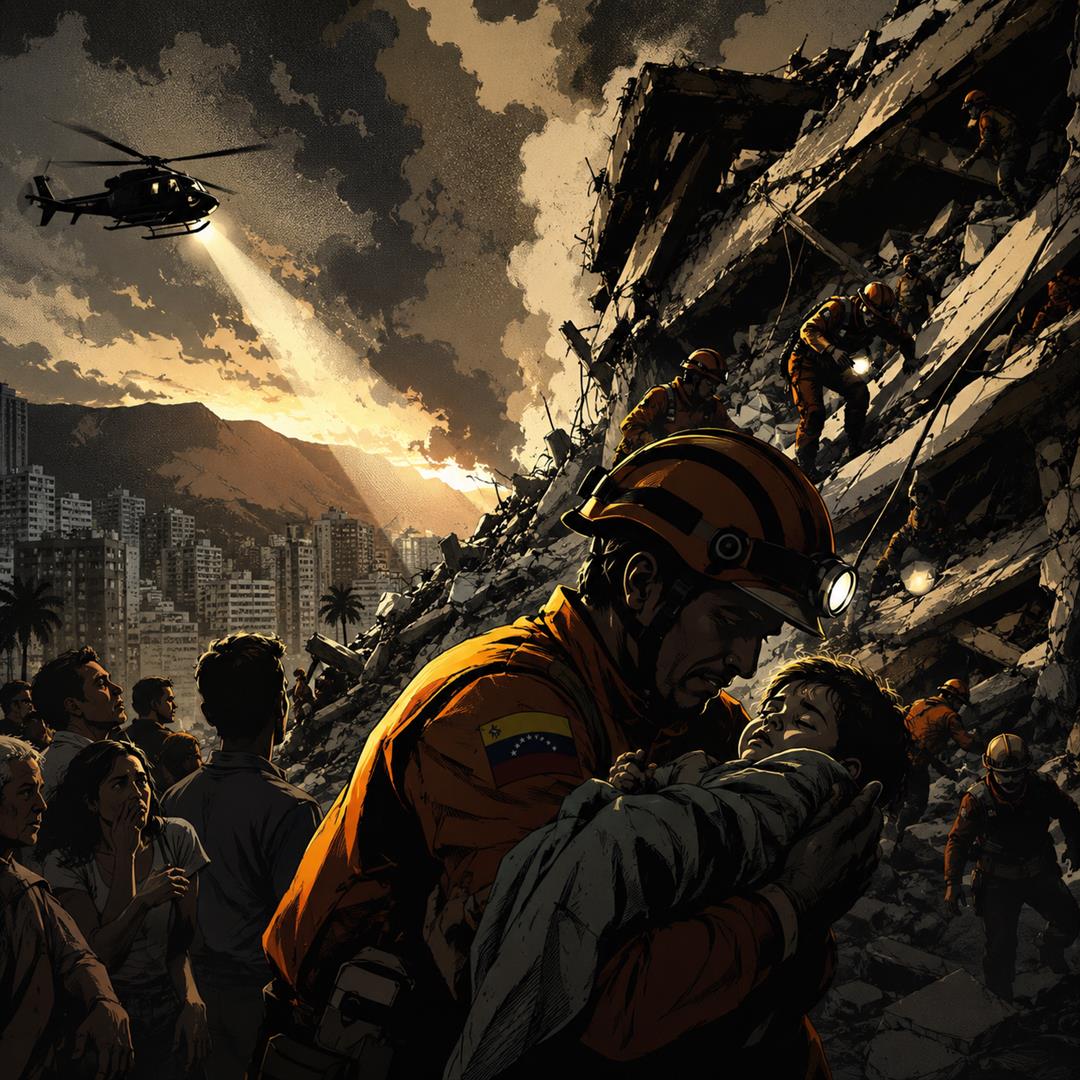 Venezuela Earthquakes Trigger Global Rescue Effort