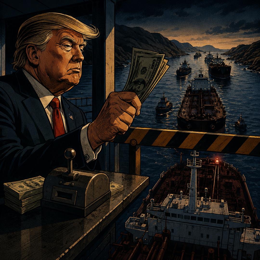 Trump Drops Plan To Charge Transit Fee In Strait Of Hormuz
