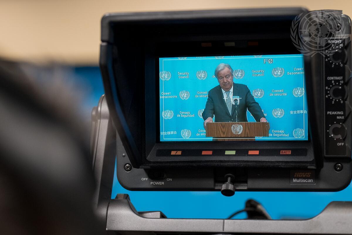 Guterres Calls For Diplomacy To Return To Center
