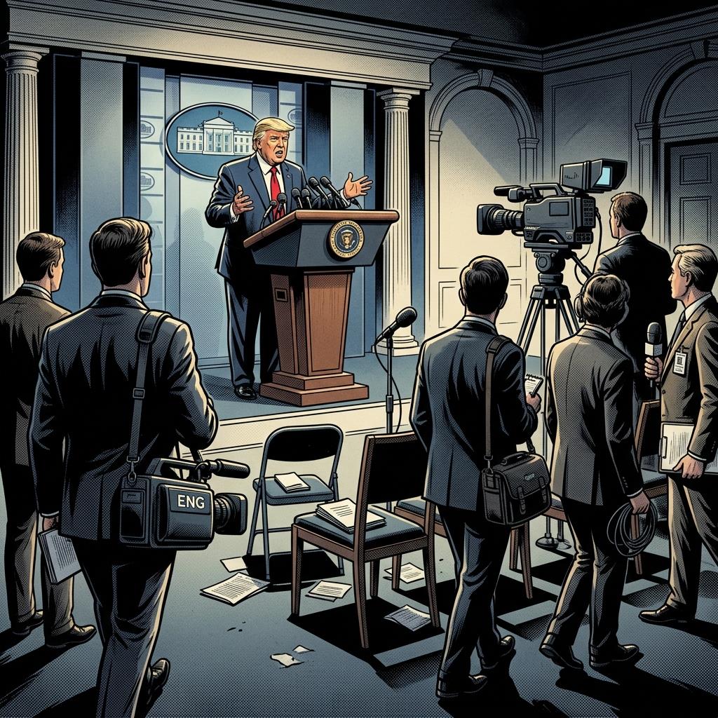 Trump, The Press And The Power Of The White House