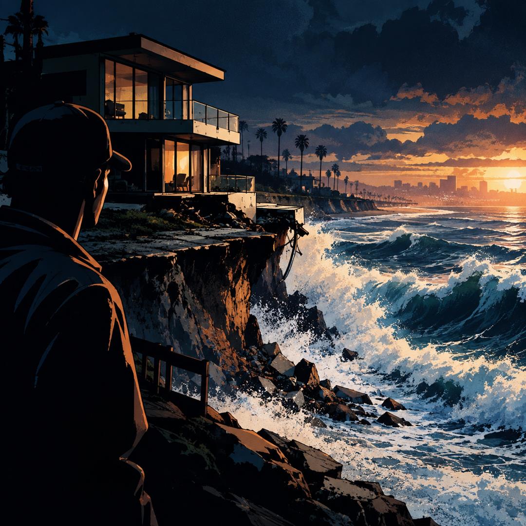 The Sea Advances On Californias Coast