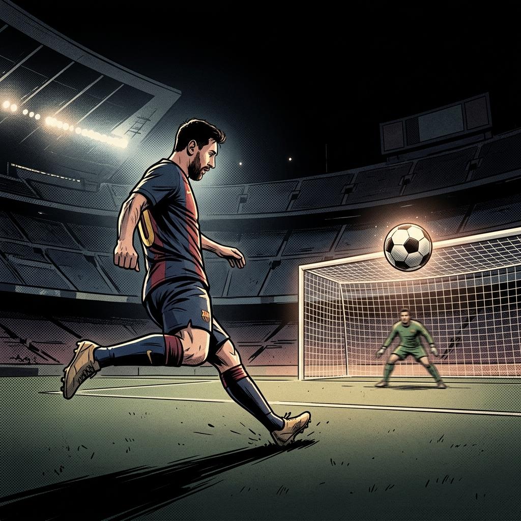 Messi Served The Ball. Ramon Wants To Serve Football