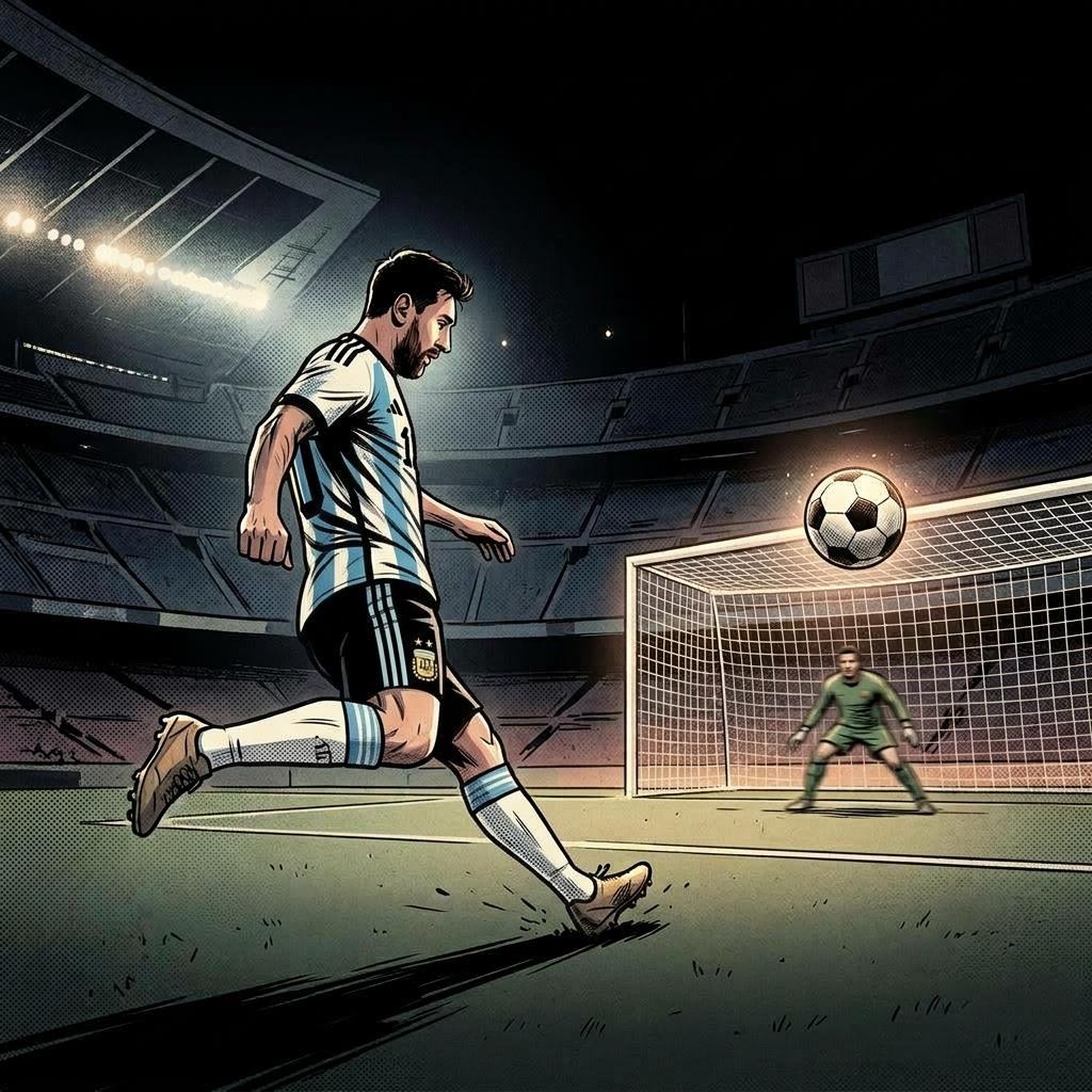 Messi Served The Ball. Ramon Wants To Serve Football