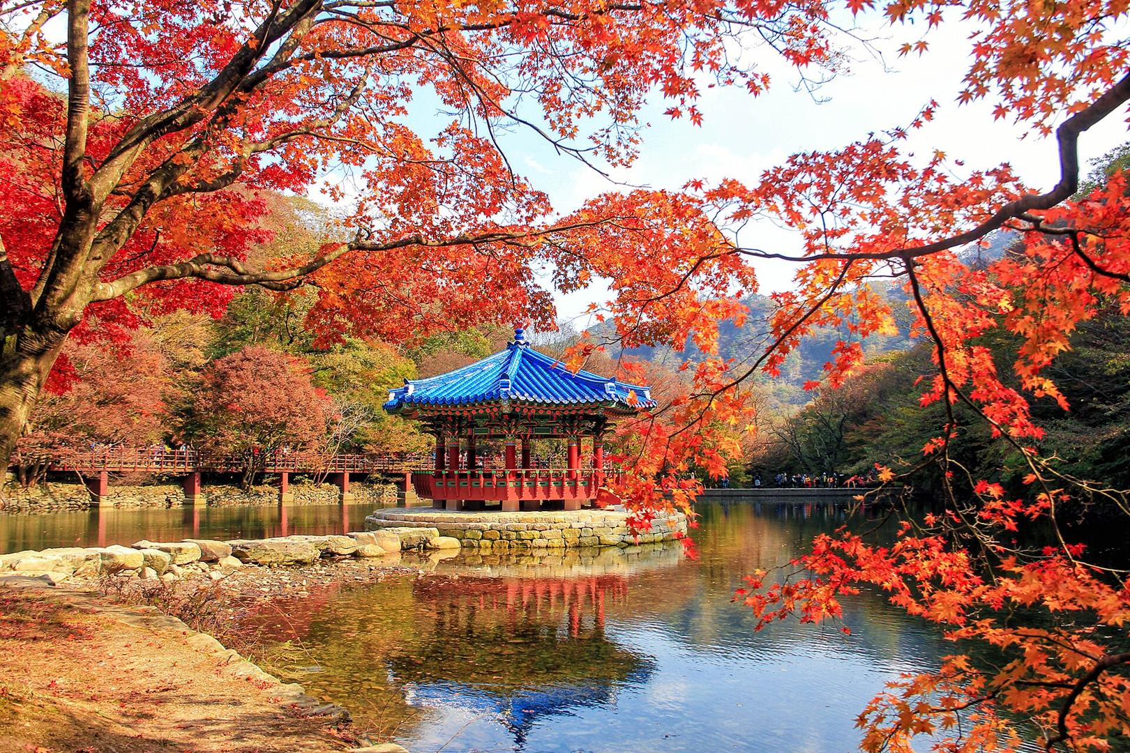 When Mountains Dress For Autumn